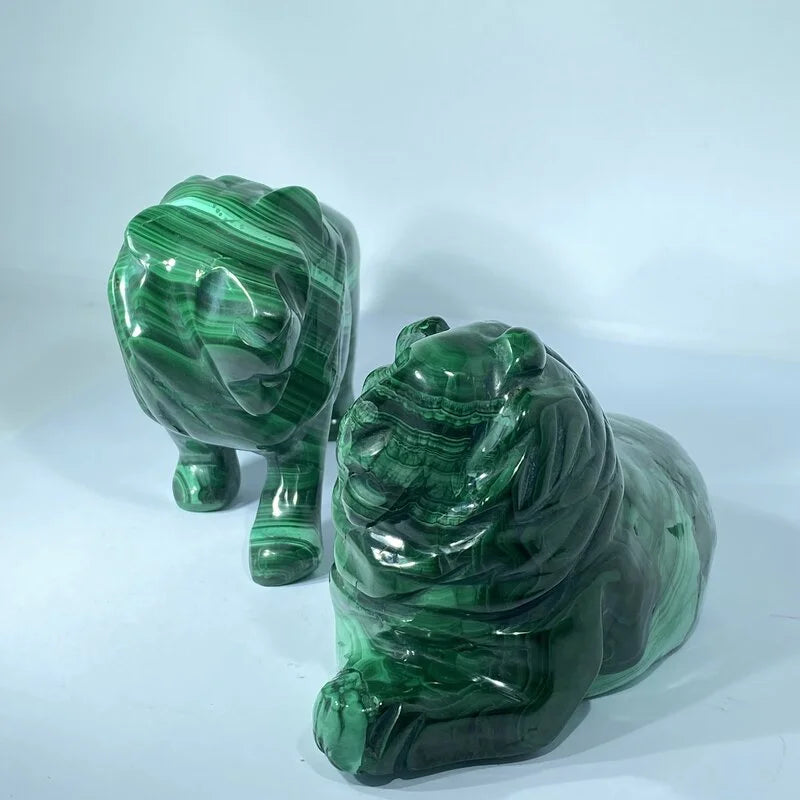 Lion en Malachite