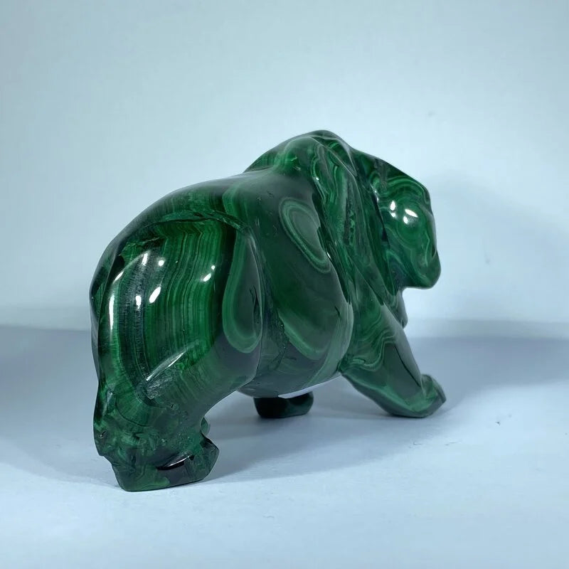 Lion en Malachite