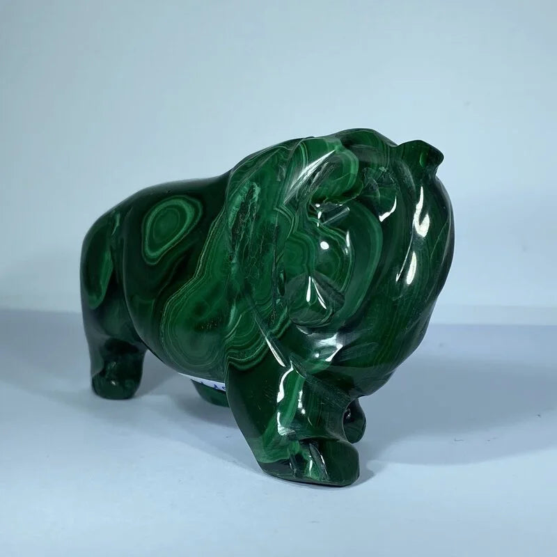 Lion en Malachite