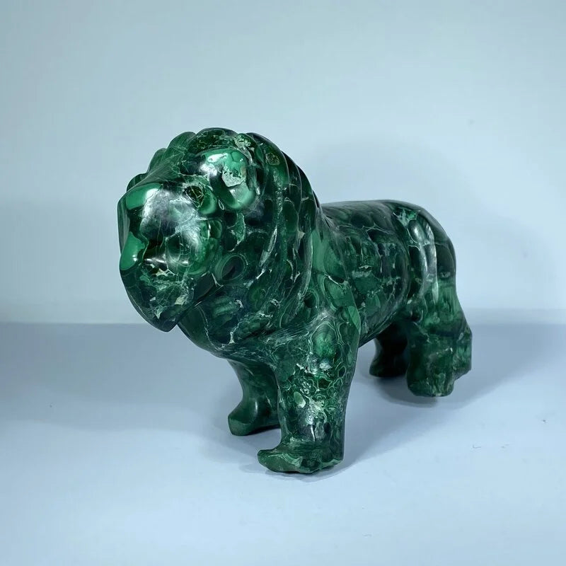 Lion en Malachite