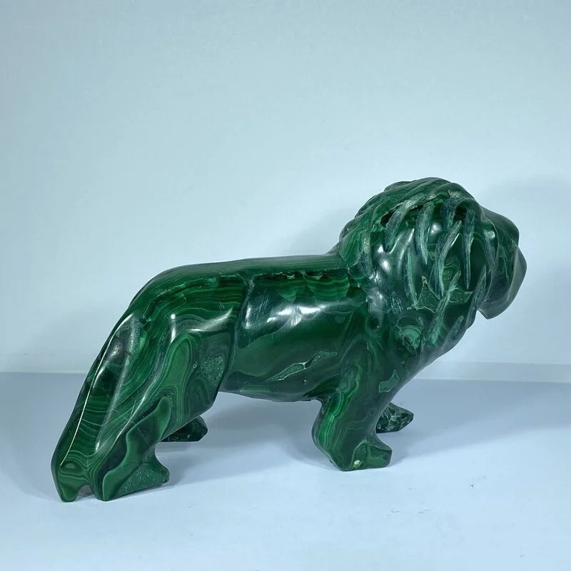 Lion en Malachite