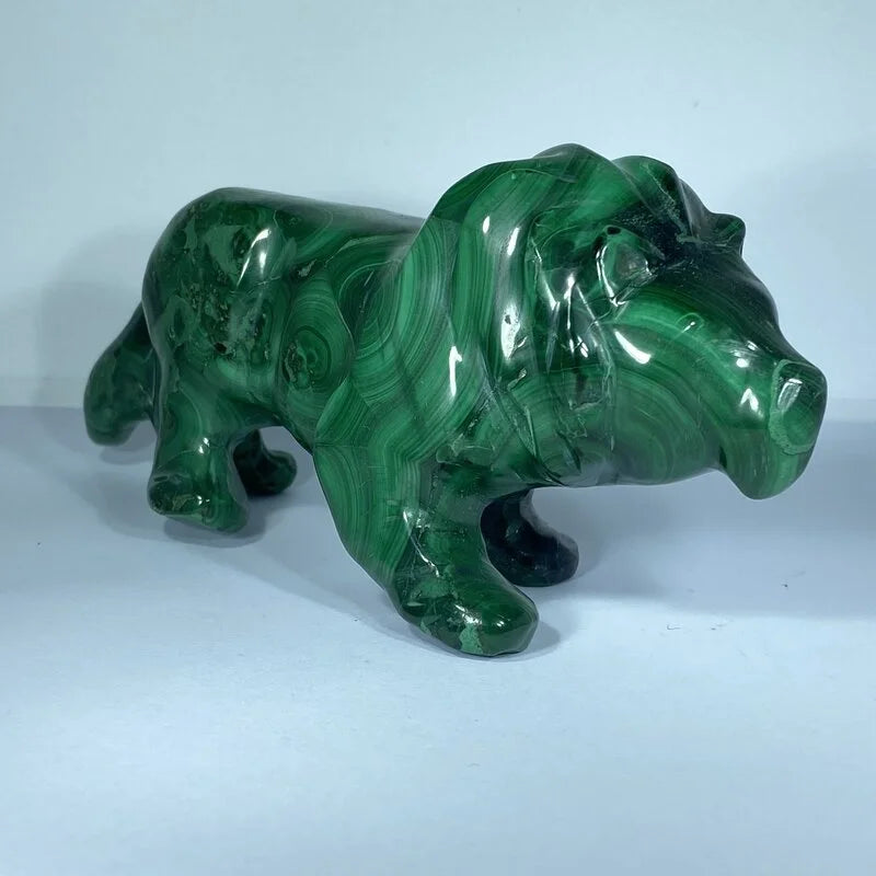 Lion en Malachite