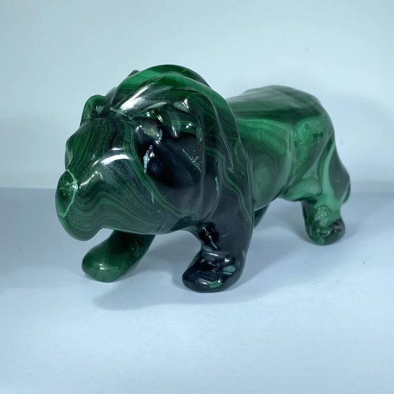 Lion en Malachite