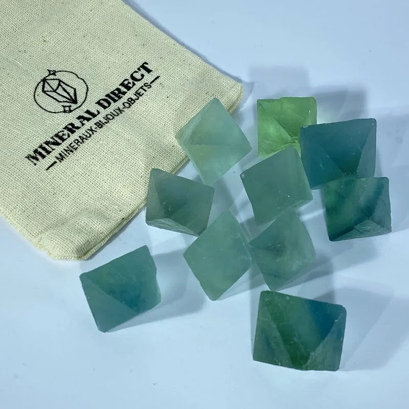 Octaèdre de Fluorite Verte (100gr)