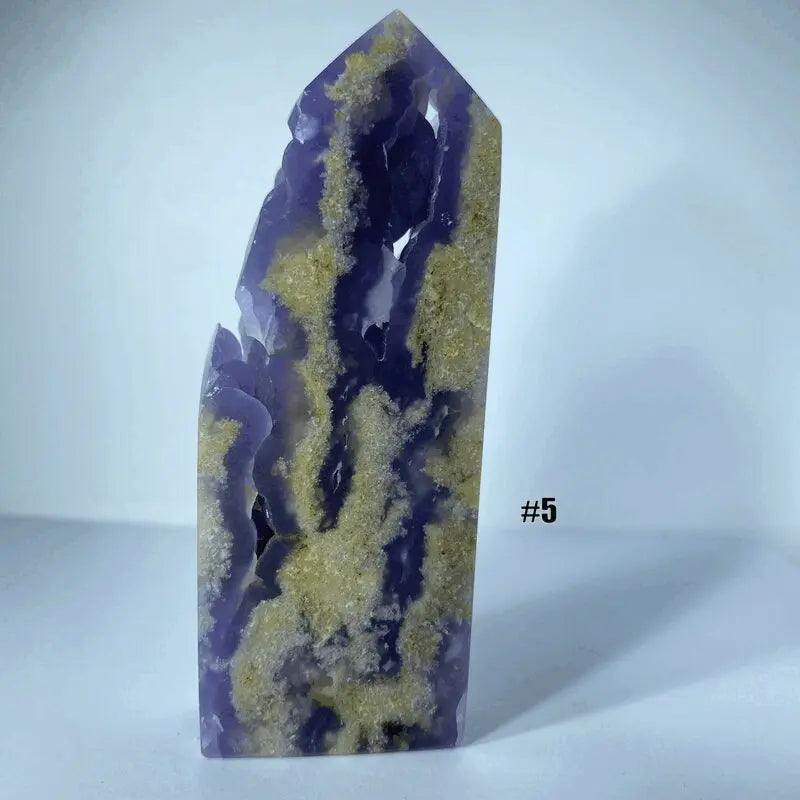 Pointe Agate Violette Brute (100-200gr)