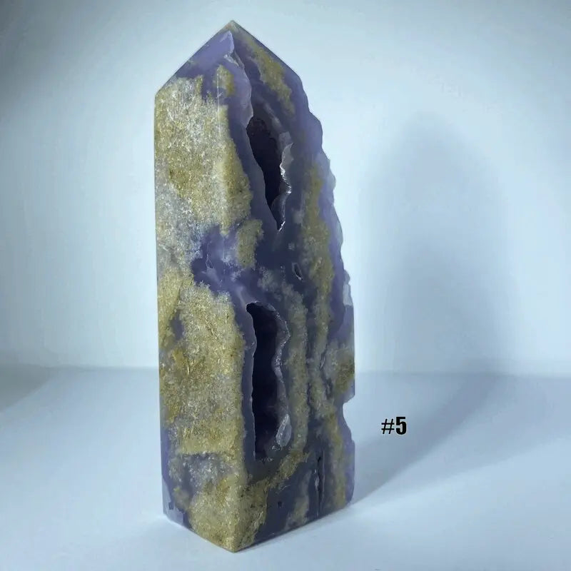 Pointe Agate Violette Brute (100-200gr)