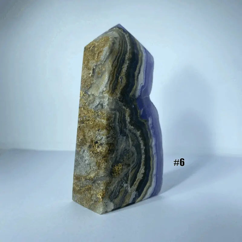 Pointe Agate Violette Brute (100-200gr)