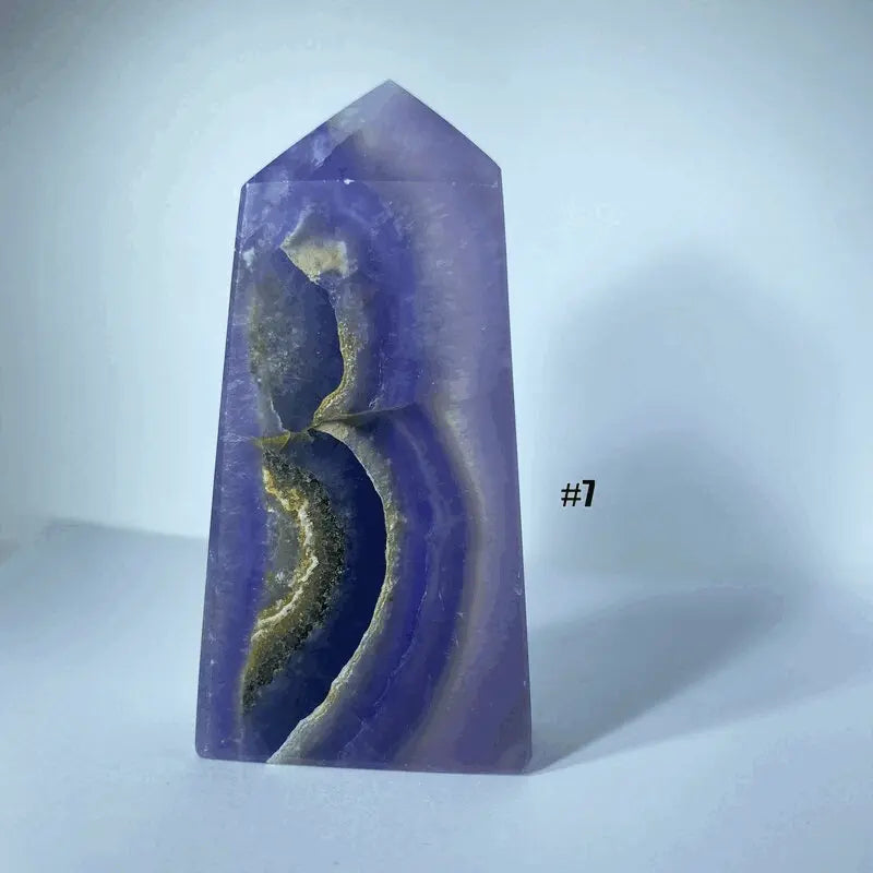 Pointe Agate Violette Brute (100-200gr)