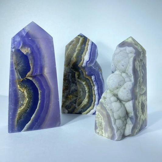 Pointe Agate Violette Brute (100-200gr)