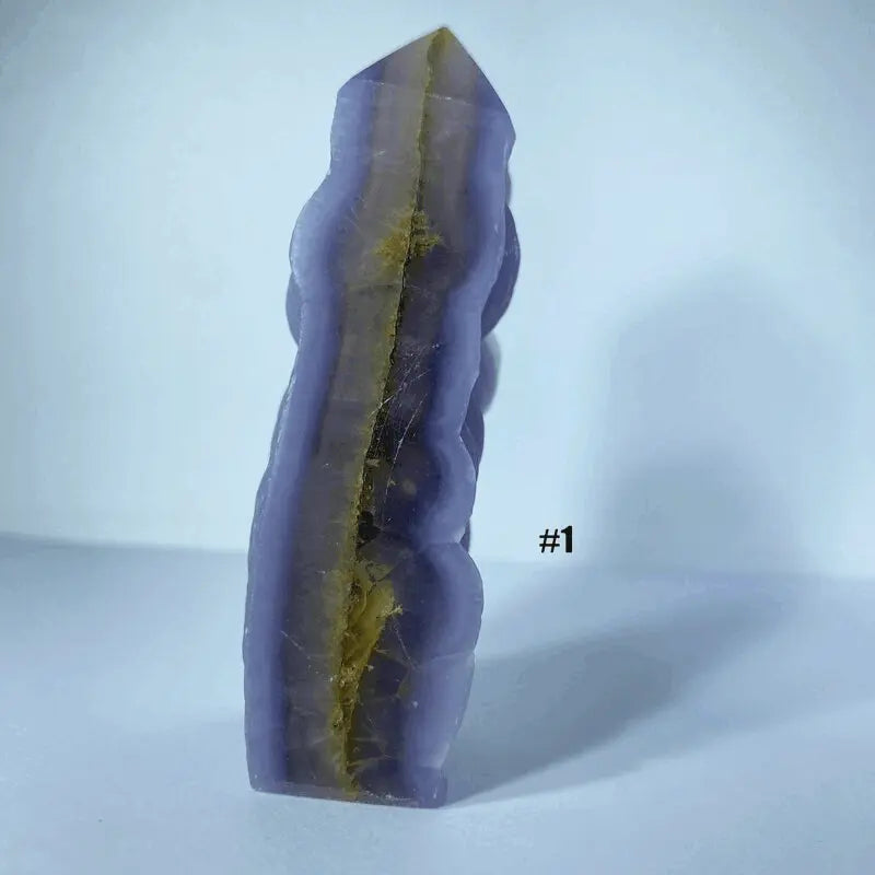 Pointe Agate Violette Brute (100-200gr)