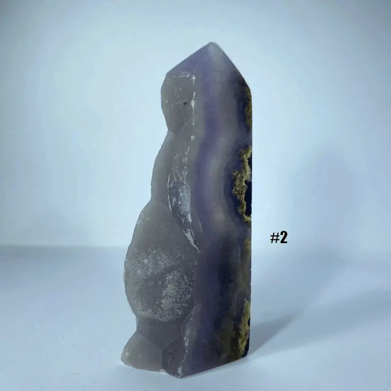 Pointe Agate Violette Brute (50-100gr)