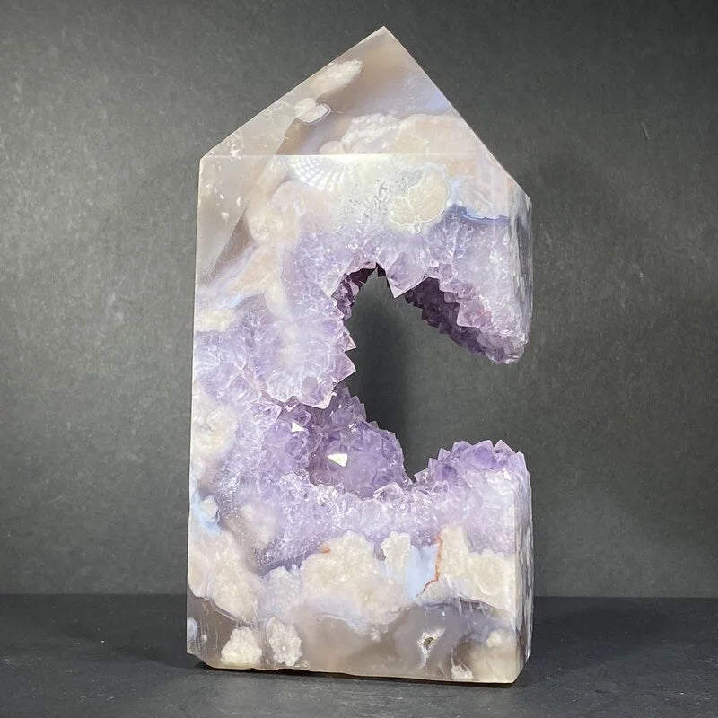 Pointe Agate Cerisier avec Druse (qualité supérieure)