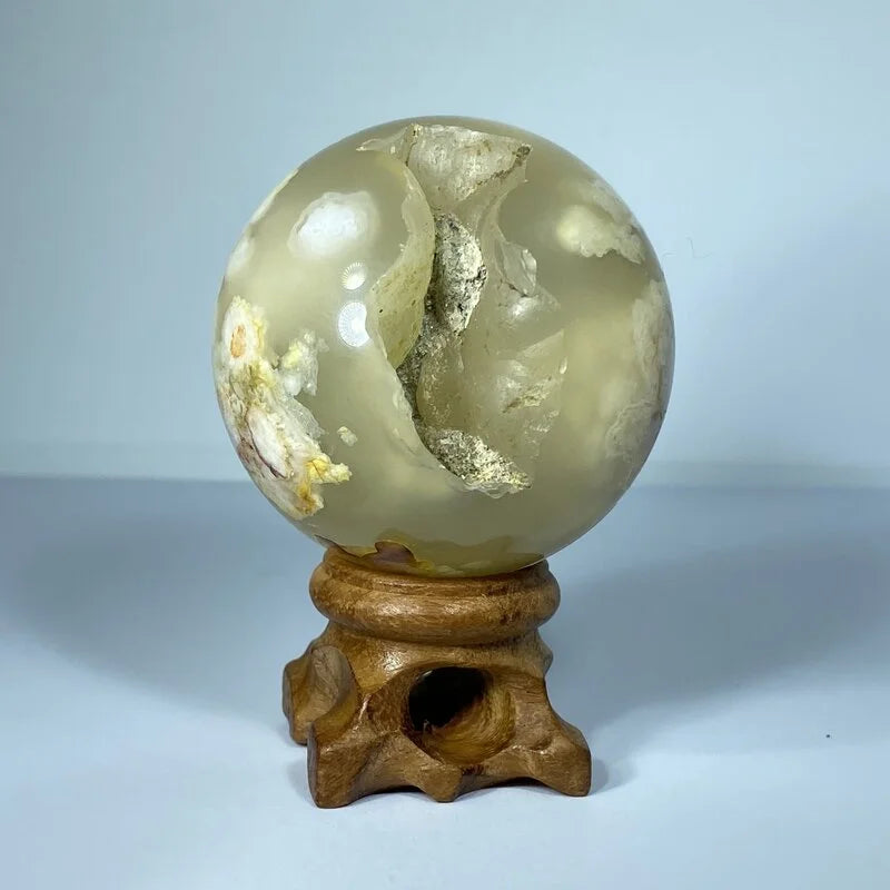 Sphère Agate Cerisier