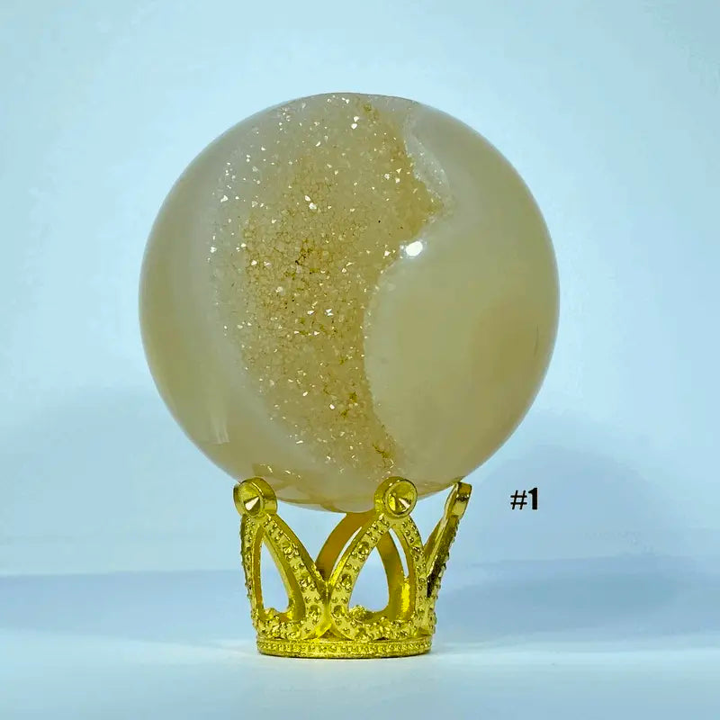 Sphère Géode Agate (150-300gr)