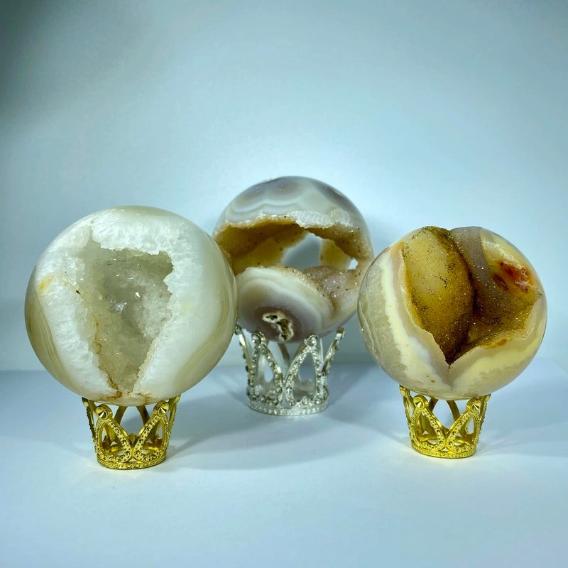 Sphère Géode Agate (150-300gr)