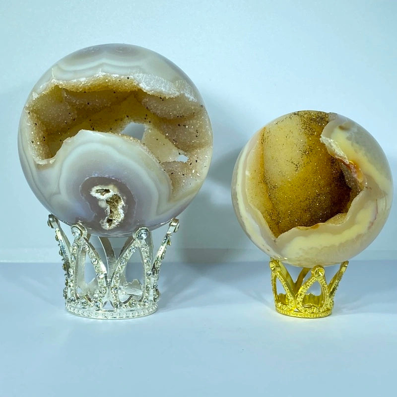 Sphère Géode Agate (150-300gr)