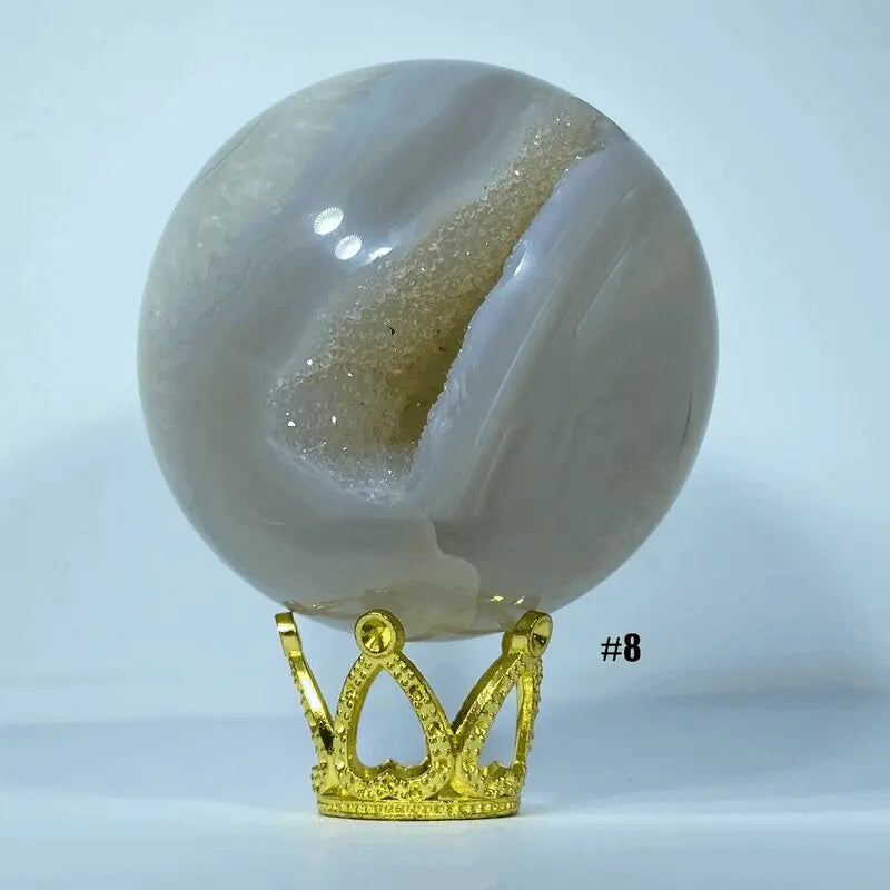 Sphère Géode Agate (150-300gr)