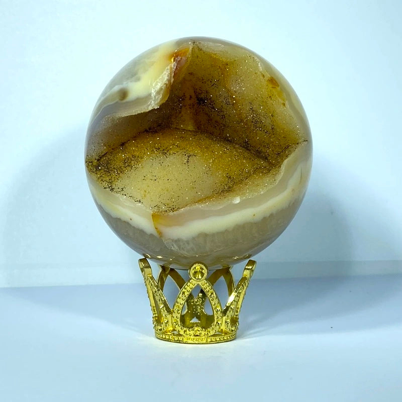 Sphère Géode Agate (150-300gr)