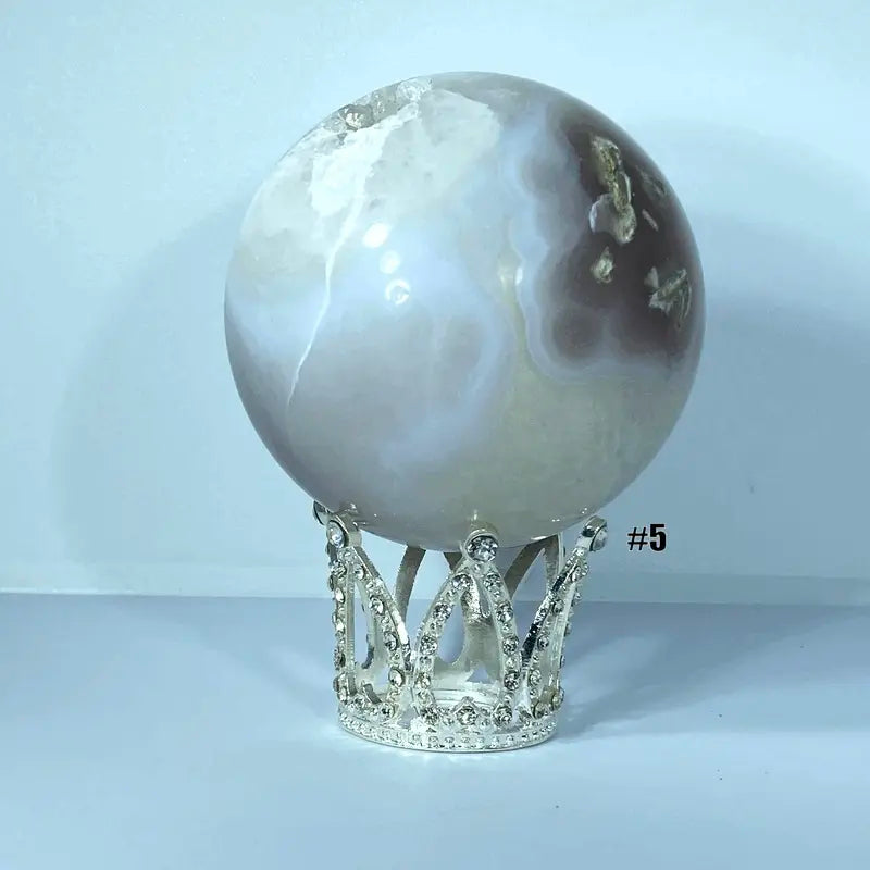 Sphère Géode Agate (300-400gr)