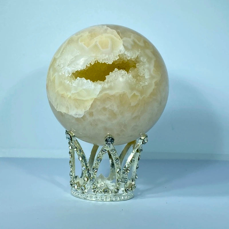 Sphère Géode Agate (300-400gr)