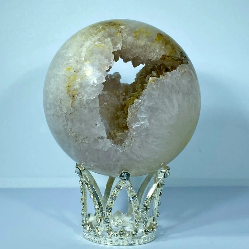 Sphère Géode Agate (300-400gr)