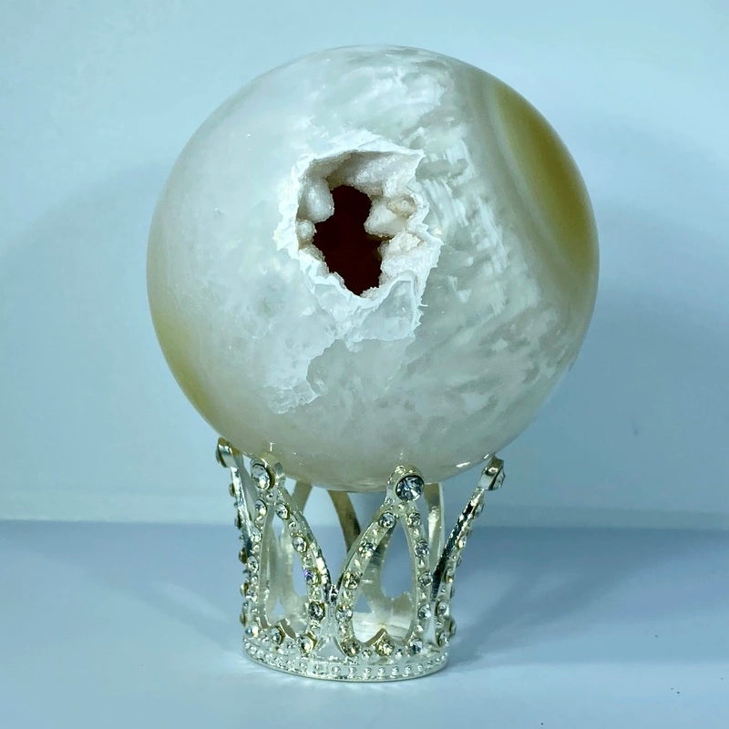 Sphère Géode Agate (400-500gr)