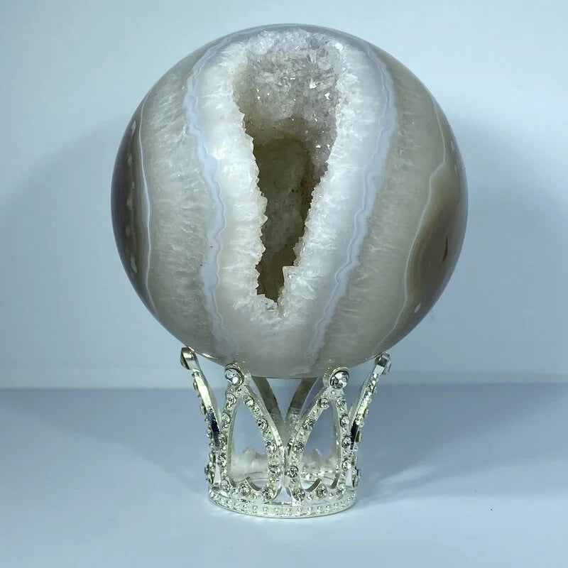 Sphère Géode Agate (500-600gr)