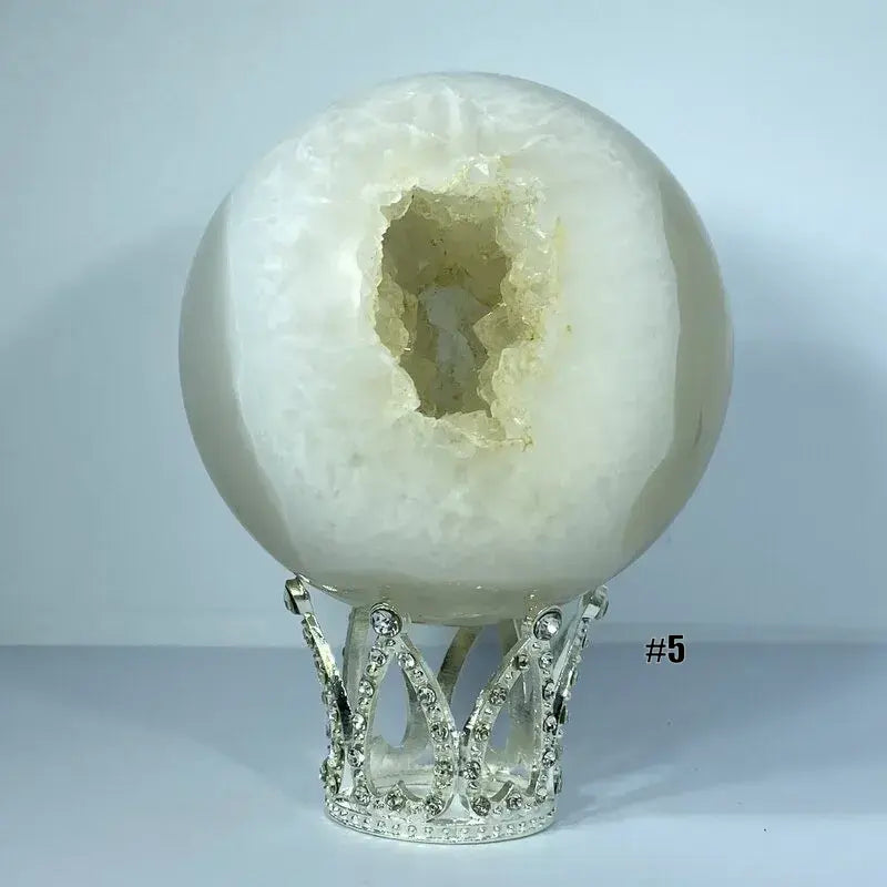 Sphère Géode Agate (500-600gr)