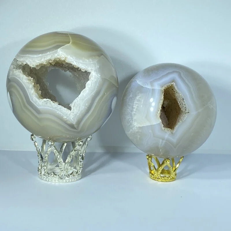 Sphère Géode Agate (500-600gr)