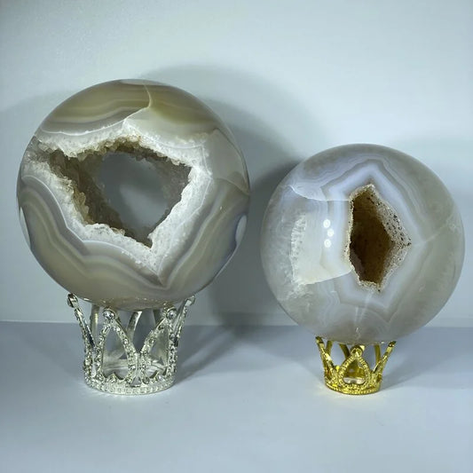 Sphère Géode Agate (500-600gr)