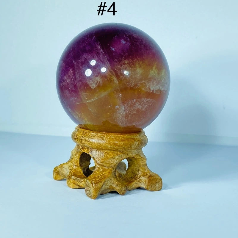 Sphère Fluorite Multicolore