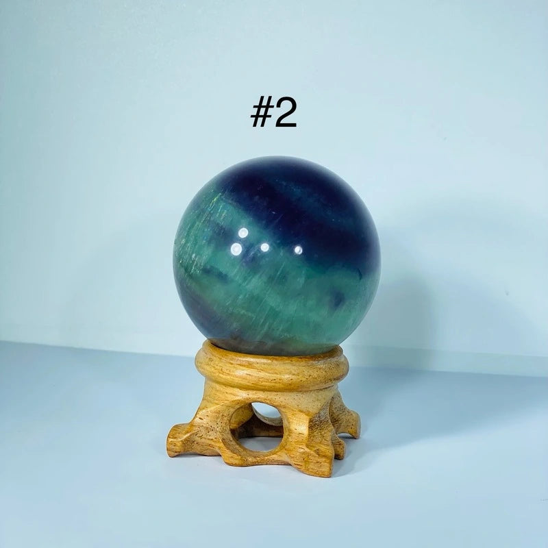 Sphère Fluorite Multicolore