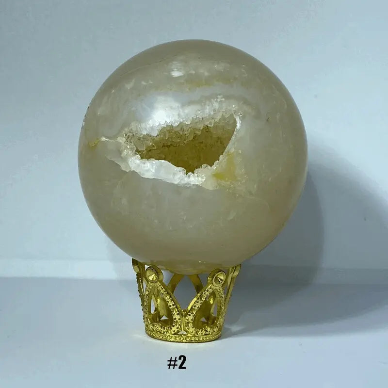 Sphère Géode Agate (150-300gr)