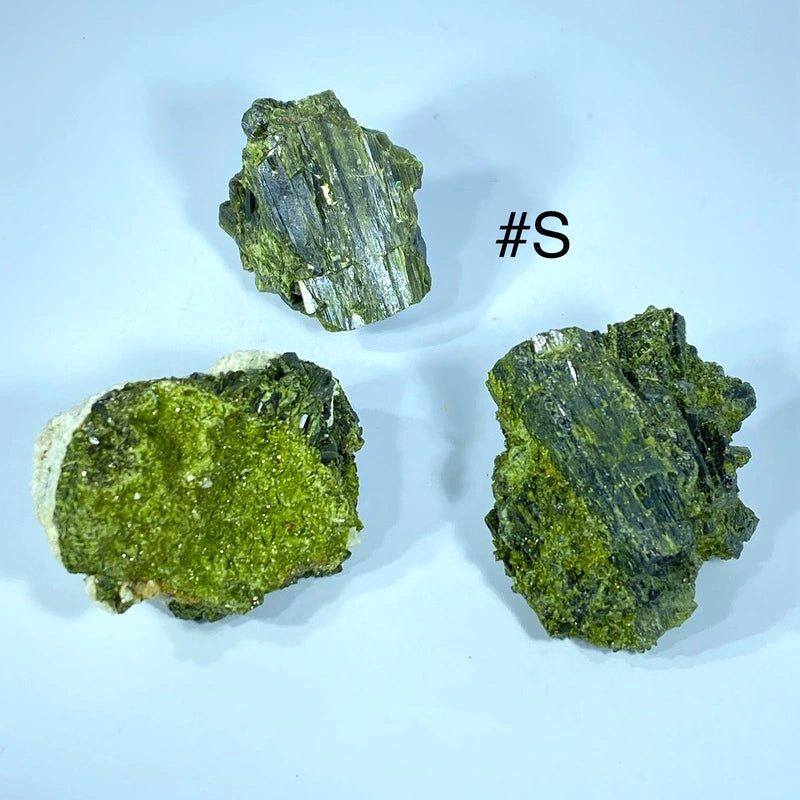 Tourmaline Verte Brute Cristallisée