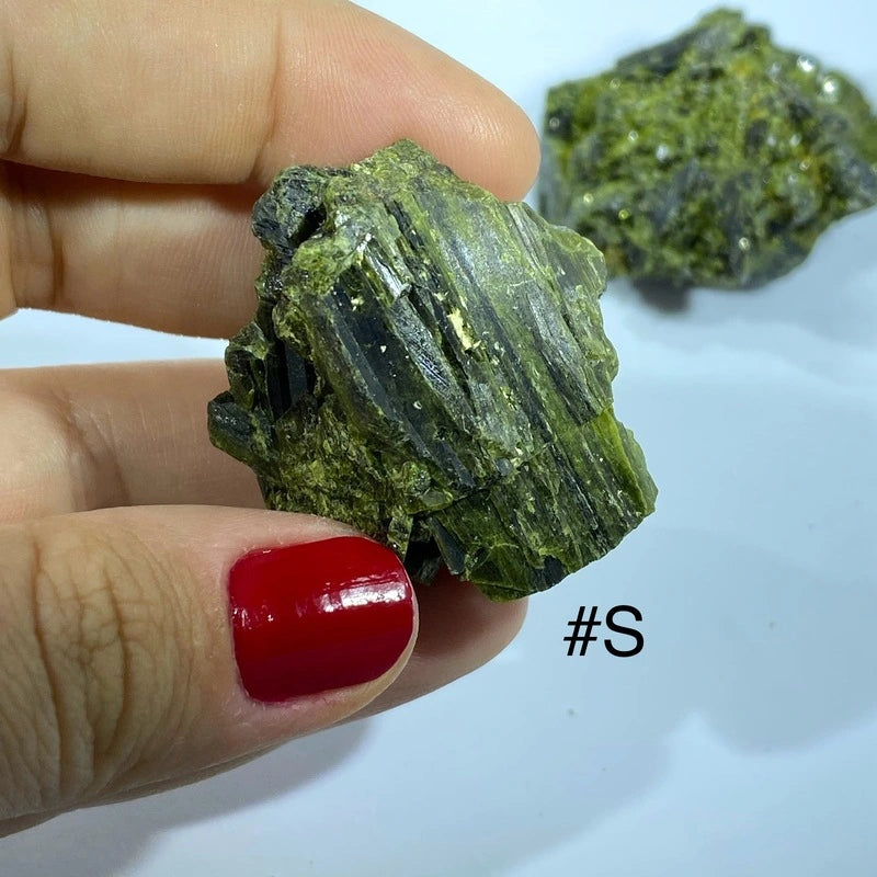 Tourmaline Verte Brute Cristallisée