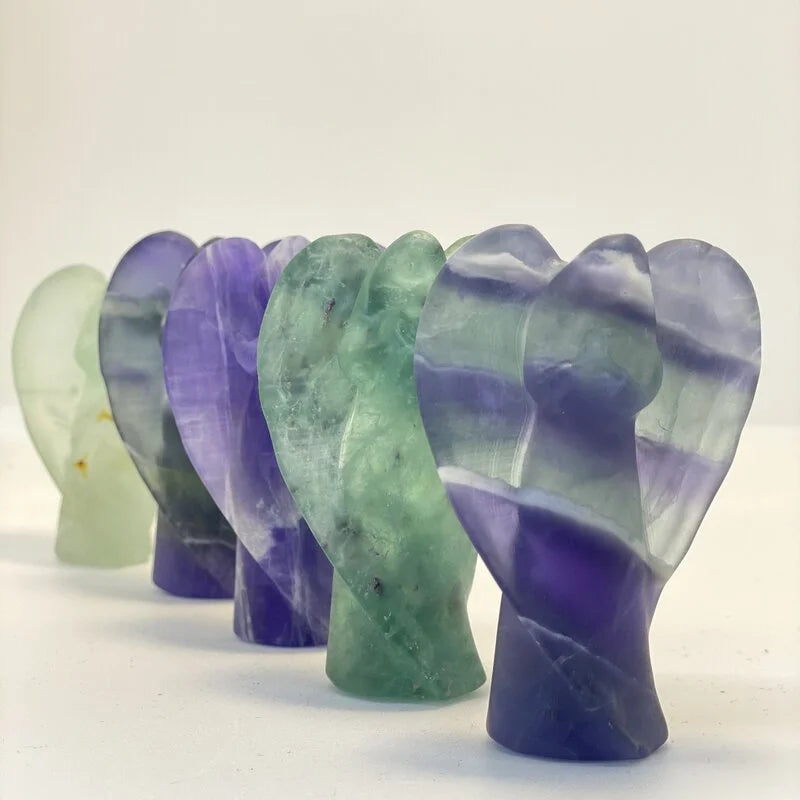 Ange en Fluorite