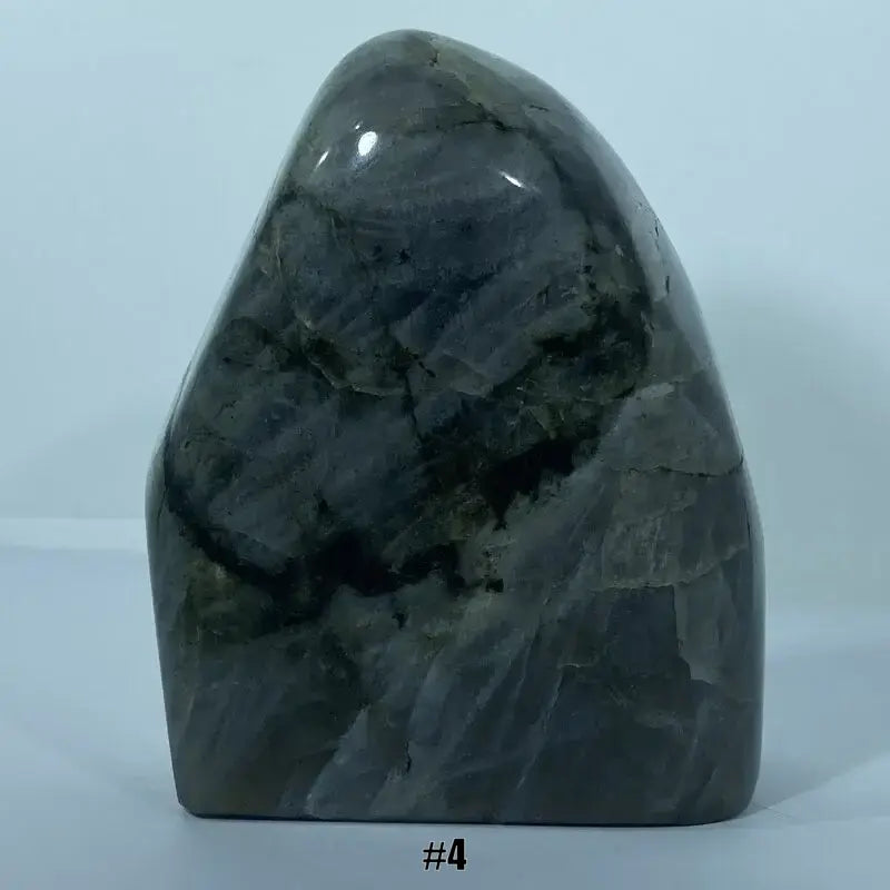 Bloc de Labradorite Violette Poli (qualité supérieure)