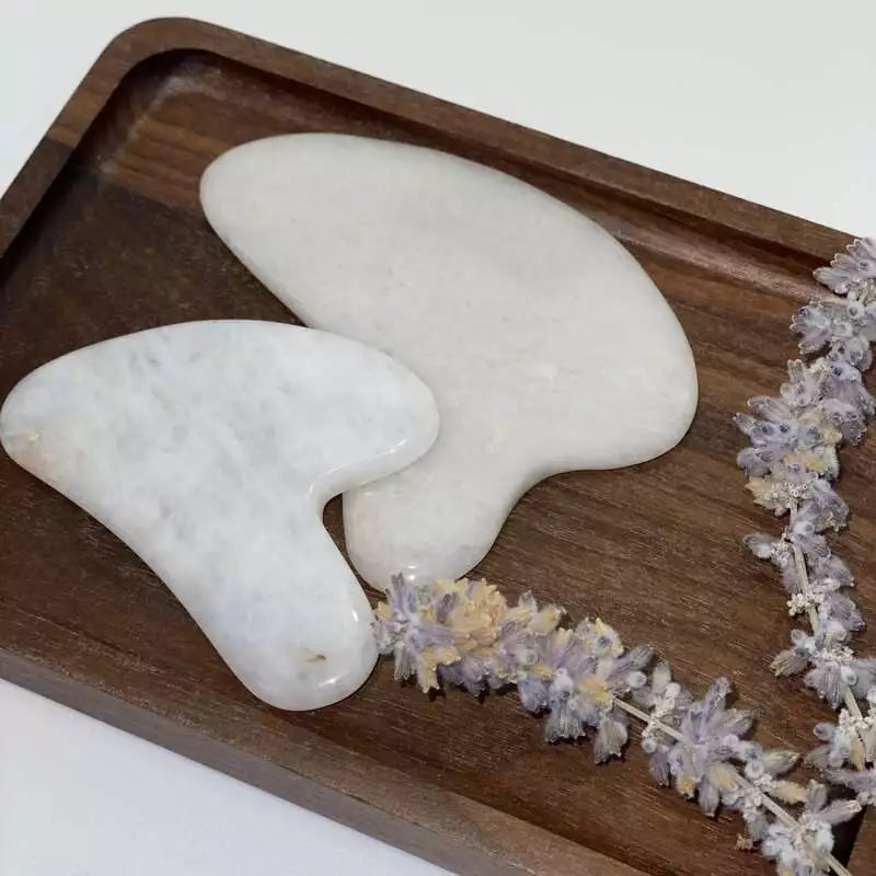 Gua Sha Marbre Blanc