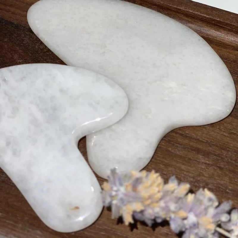 Gua Sha Marbre Blanc