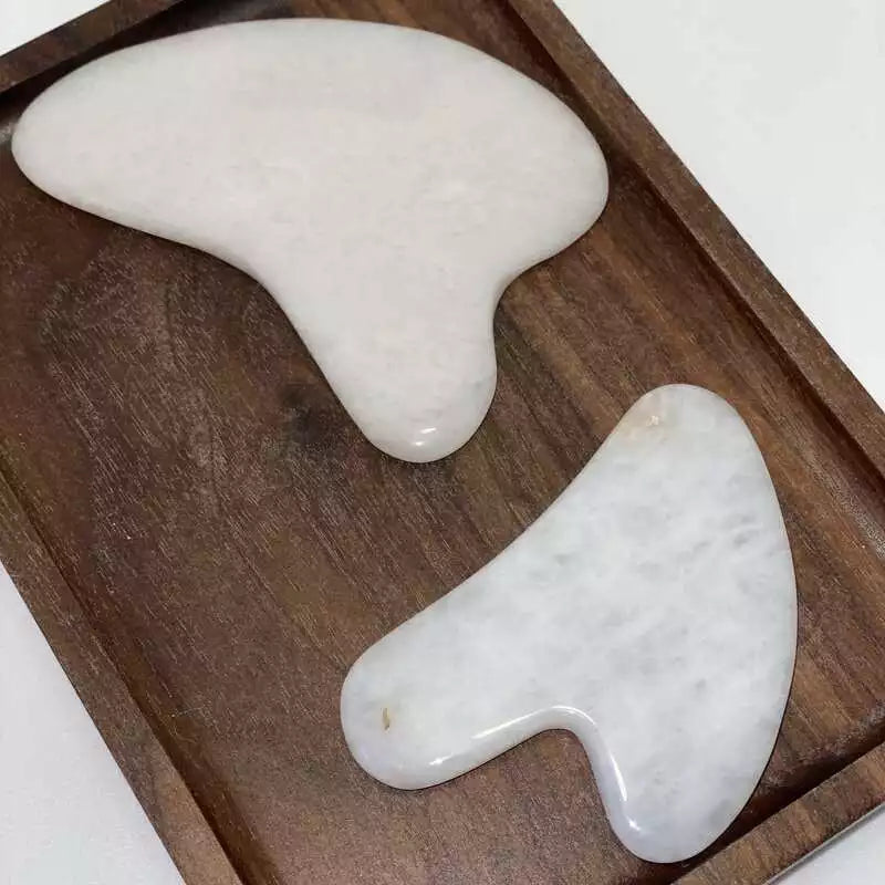 Gua Sha Marbre Blanc