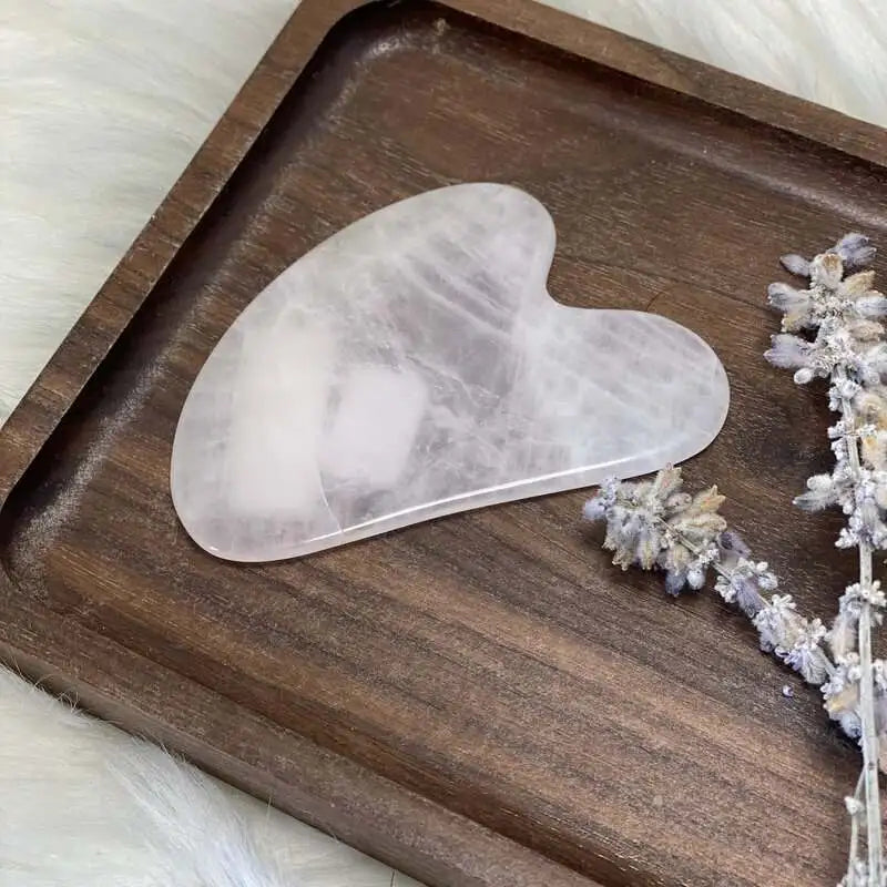 Gua Sha Quartz Rose