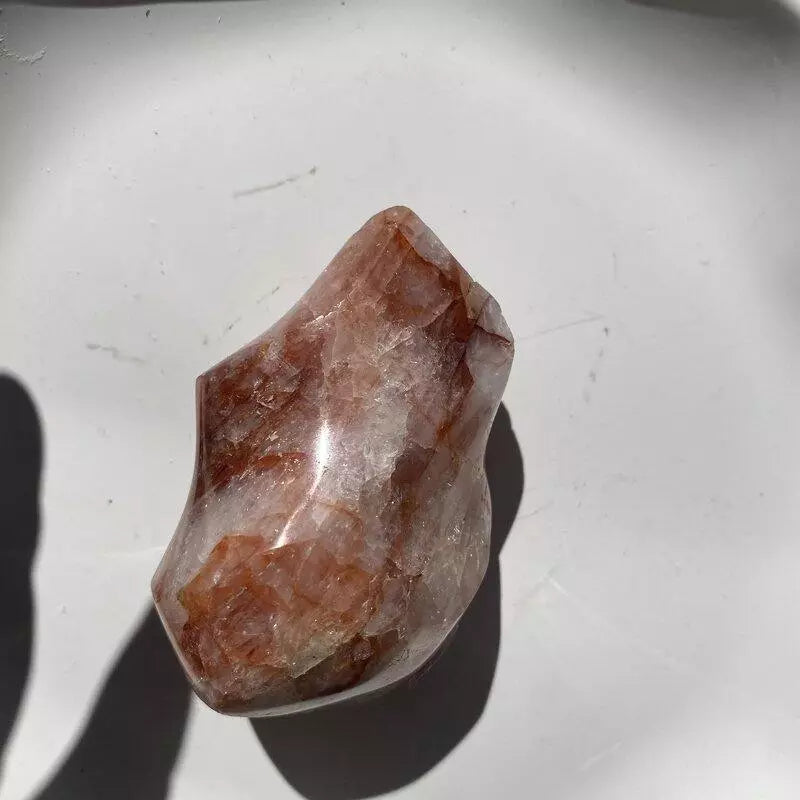 Flamme Quartz Hématoïde Rouge