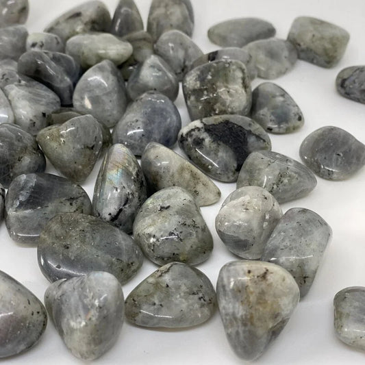 Labradorite Grise Pierre Roulée (100gr)