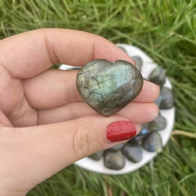 Mini Cœur Labradorite