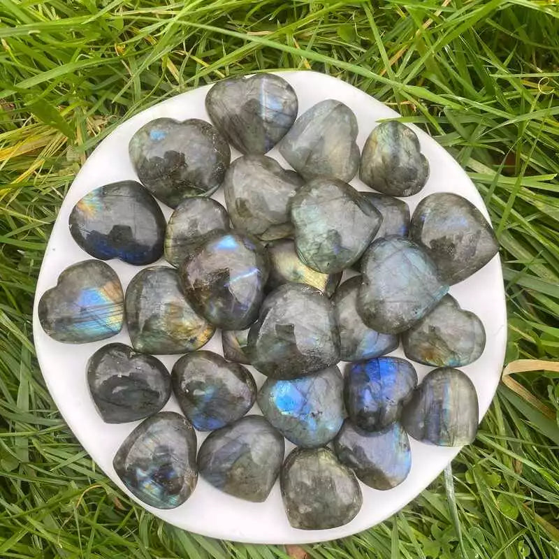 Mini Cœur Labradorite