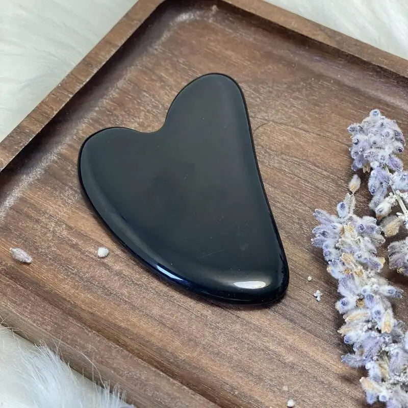 Gua Sha Obsidienne Noire