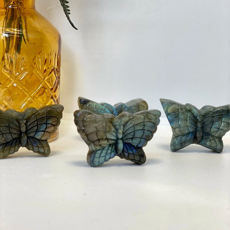 Papillon en Labradorite