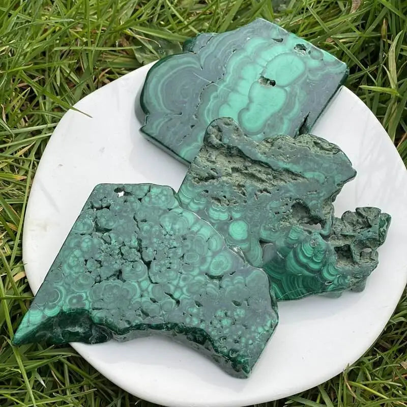 Tranche de Malachite (91-159gr)