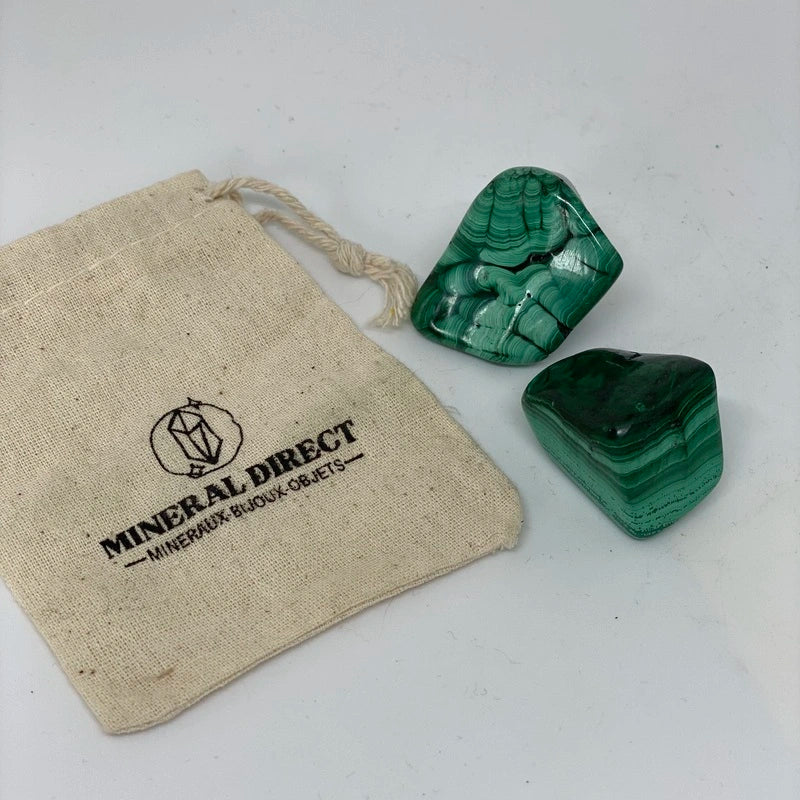 Malachite Pierre Roulée (100gr)