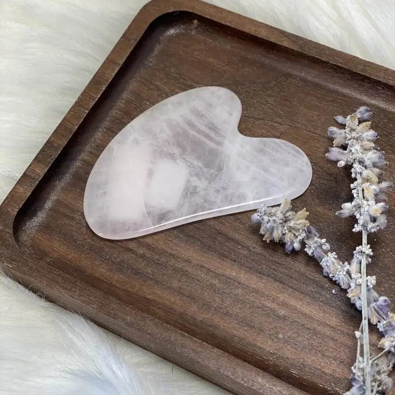 Gua Sha Quartz Rose